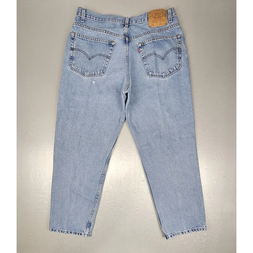 Vintage Levis‎ 550 Jeans Men 38x30 Blue Relaxed Fit 90s Light Wash Casual